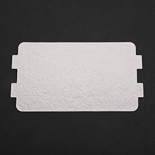 5Pcs Horno Microondas Mica Hoja Plate, Microondas Guía De Ondas De La Cubierta De Repuesto Reparación De Accesorios, Ideal para Cocina Microondas (Solo Tamaño: 4,6 X 2,5 Pulgadas)