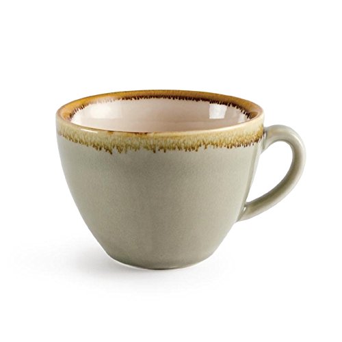 6 x Olympia horno Cappucino taza musgo 8oz/230ml tazas de café té servir vajilla