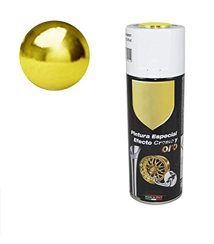68990 Pintura Spray Especial Efecto Oro Cromado 400 Ml