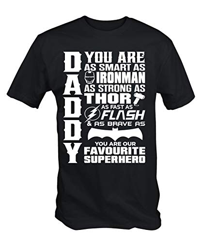 6TN Papa Super Héros T Shirt Grande