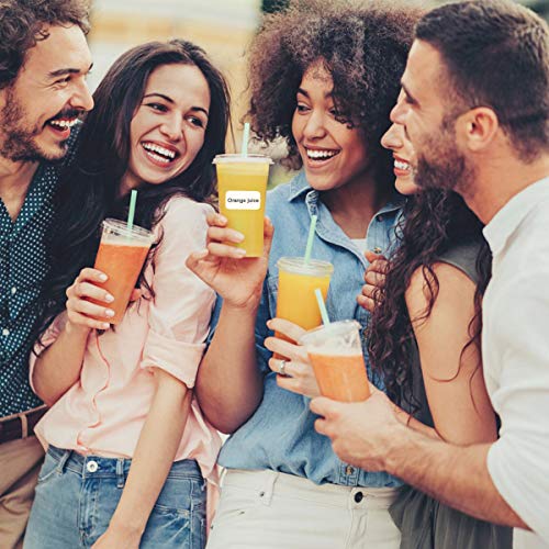 700 Etiquetas autoadhesivas Etiquetas para el hogar Etiquetas adhesivas Etiquetas congeladas Etiquetas térmicas directas Etiquetas universales para frascos de oficina Botellas, 50 * 30 mm
