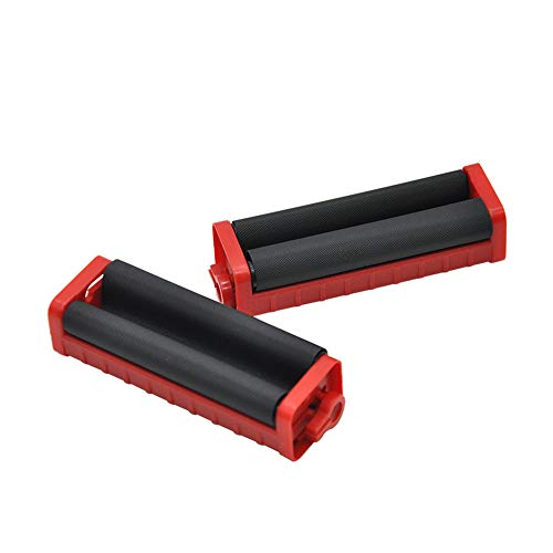 70MM automática de cigarrillos Fácil uso manual metal de cigarrillos cigarrillos máquina laminadora de rodillos fabricante Tabakinjektor,Rojo
