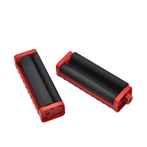 70MM automática de cigarrillos Fácil uso manual metal de cigarrillos cigarrillos máquina laminadora de rodillos fabricante Tabakinjektor,Rojo