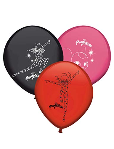 8 Globos Ladybug