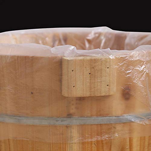 80 UNIDS Desechables Forros para Tina de Baño Baño de Pie Bolsa de Lavabo Bolsa de Plástico Pedicura Footbath Film Barril Bolsas para Pies Pedicura Spa Cuidado de la piel