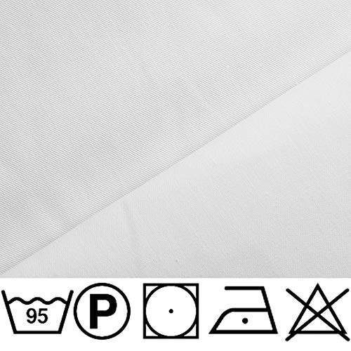 (8,05€/m) Gabartex Öko-Tex®- Blanco (ancho) - 62m rollo de tela