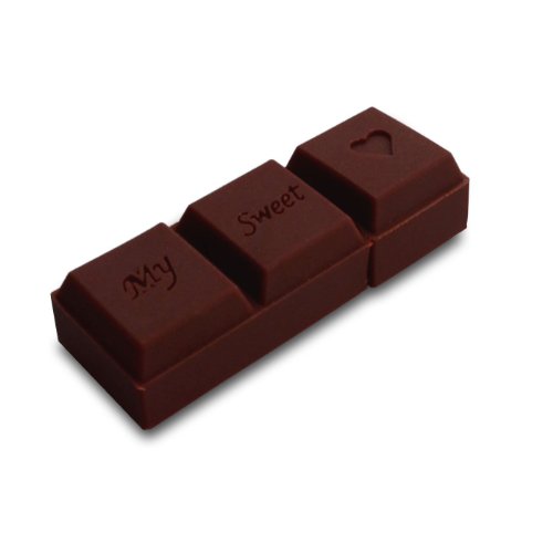 818-Shop No11800070016 - Memoria USB 2.0 de 16 GB, diseño Chocolate