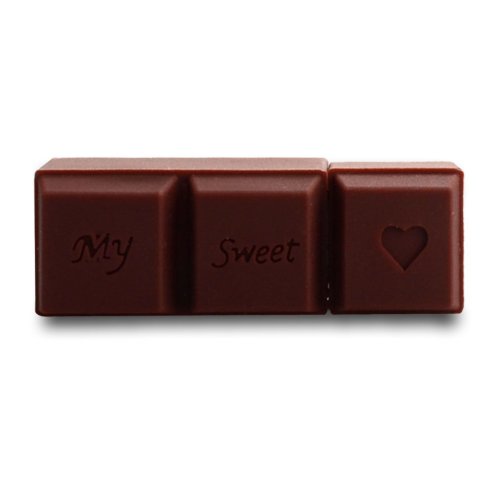 818-Shop No11800070016 - Memoria USB 2.0 de 16 GB, diseño Chocolate