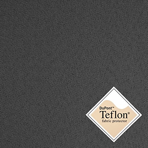 (8,49€/m) Breaker Teflon® - Tela Repelente al Agua - A Prueba de Viento - Muy Robusta (Color Antracita) (por Metro)