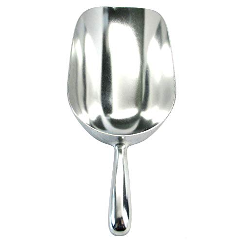 85 ml aluminio hielo Scoop – Ideal para cocina, bares, Candy Buffet, harina, granos de café, azúcar, sal, especias, Premium Calidad Equipo.