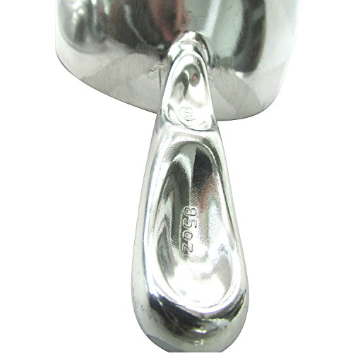 85 ml aluminio hielo Scoop – Ideal para cocina, bares, Candy Buffet, harina, granos de café, azúcar, sal, especias, Premium Calidad Equipo.