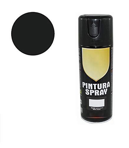 8597 Pintura Spray Negro Metalizado 400 Ml