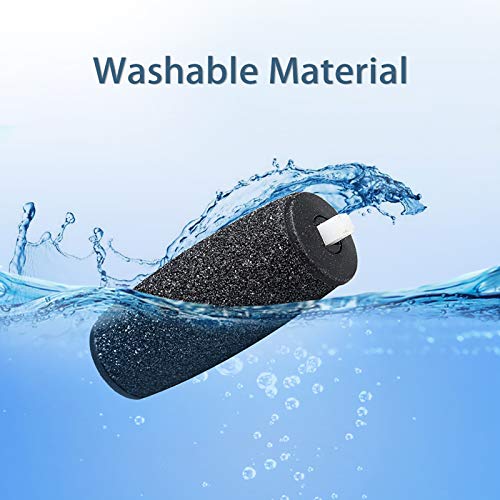 9 Piezas Lima Pies Scholl Velvet Smooth, 3 Tipos de Rugosidad, Dr Scholl Lima Electrica Pies, Doctor Scholl Lima Pedicura Electrico, Quita Durezas para Pies Electricole