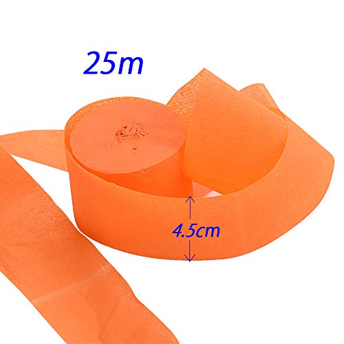 9 Rollos Papel Crepé Cintas Papel Pinocho 9 Colores para Flores Manualidades Adornos Decoración Boda Fiesta Infantil Cumpleaños