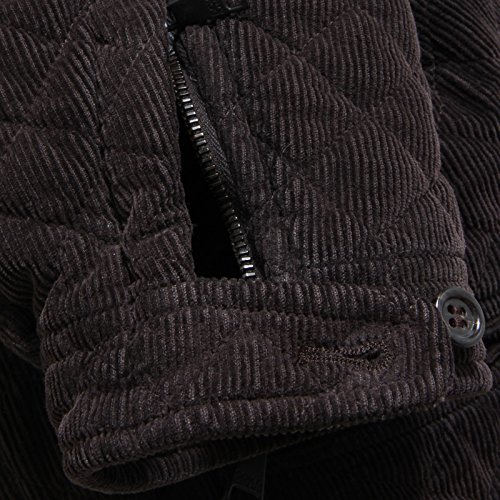 90992 giubbotto DOLCE&GABBANA D&G marrone velluto giubbino giacca uomo jack [50]