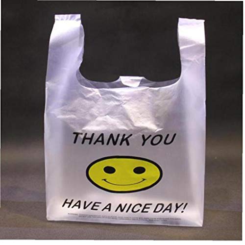 95pcs / Pack Y Bolsas De Supermercado Bolsa De Plástico con La Manija Food Packaging Bolsas para La Cocina-30 * 45cm
