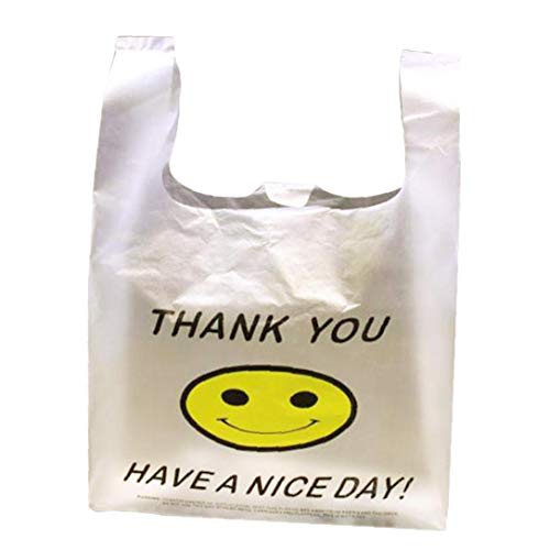 95pcs / Pack Y Bolsas De Supermercado Bolsa De Plástico con La Manija Food Packaging Bolsas para La Cocina-30 * 45cm