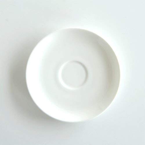 A di Alessi AGV30/77 All-Time - Set de Platos para Tazas de café (Porcelana, 4 Unidades)