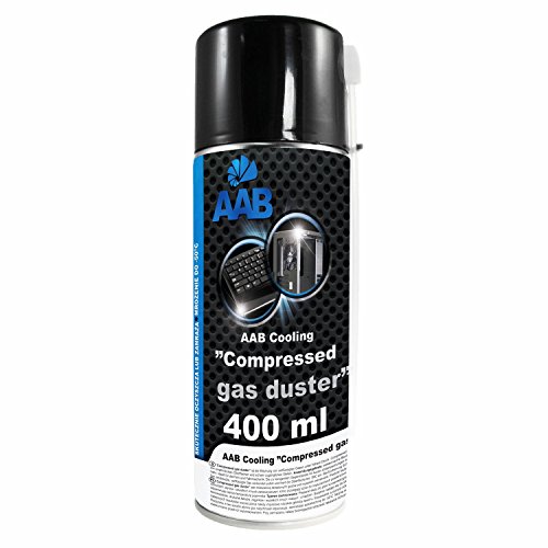 AAB Cooling Compressed Gas Duster 400ml - Spray de Hielo para Congelación de Tuberías, Spray para Congelar, Hielo Spray, Spray de Congelación, Spray de Enfriamiento
