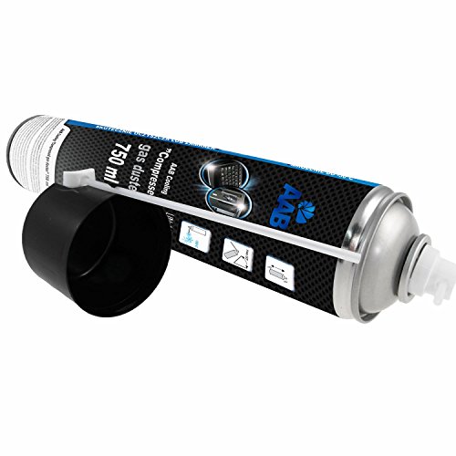 AAB Cooling Compressed Gas Duster 750ml - Spray de Hielo para Congelación de Tuberías, Spray para Congelar, Hielo Spray, Spray de Congelación, Spray de Enfriamiento