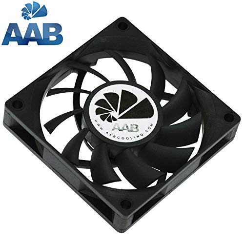 AABCOOLING Fan 7 - Un Silencioso Ventilador PC de la Serie Económica, Fan PC, Ventilador 12V Coche, Ventilador 7cm, 70mm Fan Cooler, 29 m3/h, 2500 RPM 24 dB (A)