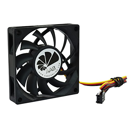 AABCOOLING Fan 7 - Un Silencioso Ventilador PC de la Serie Económica, Fan PC, Ventilador 12V Coche, Ventilador 7cm, 70mm Fan Cooler, 29 m3/h, 2500 RPM 24 dB (A)