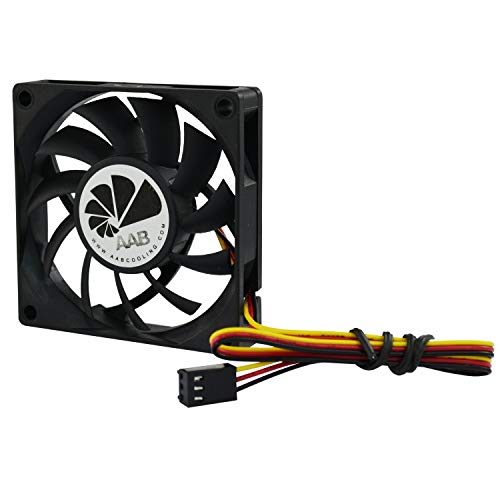 AABCOOLING Fan 7 - Un Silencioso Ventilador PC de la Serie Económica, Fan PC, Ventilador 12V Coche, Ventilador 7cm, 70mm Fan Cooler, 29 m3/h, 2500 RPM 24 dB (A)