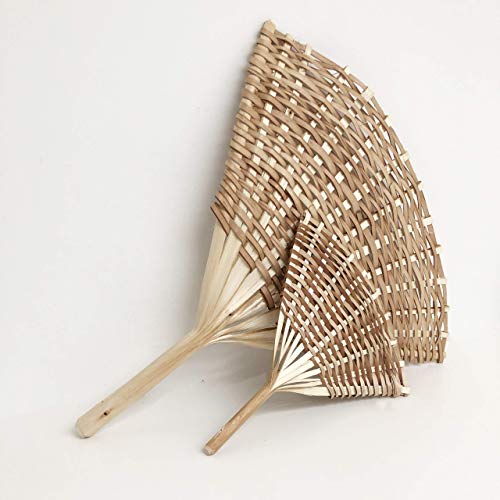 Abanicos pai pai de mimbre. Abanicos mimbre. Abanico hecho a mano. Handmade fan. Tatiana Riego Complementos