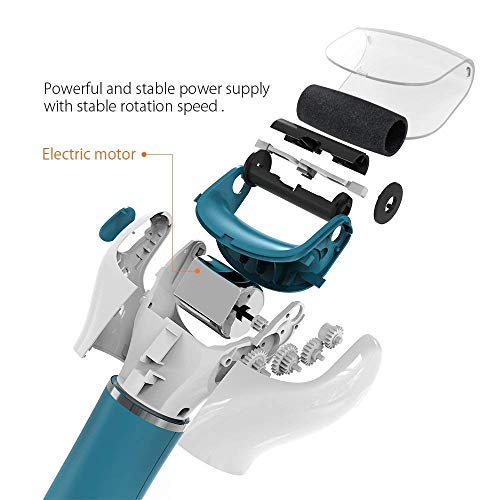 Abody Lima Electrica Pies, Pedicura Lima Pies, Durezas Lima Pedicura Electrico, Set de Manicura y Pedicura para Pies Secos y Húmedos, Elimina Fácilmente Callos y Piel