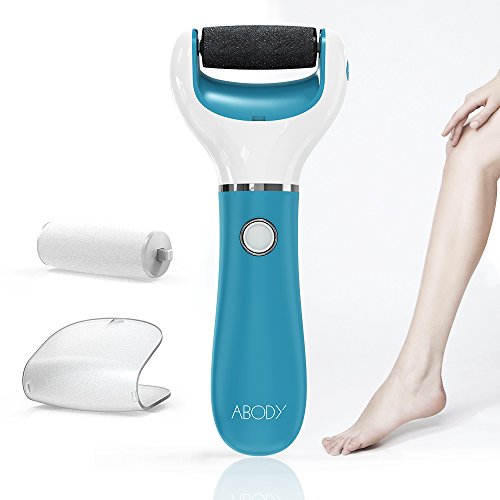 Abody Lima Electrica Pies, Pedicura Lima Pies, Durezas Lima Pedicura Electrico, Set de Manicura y Pedicura para Pies Secos y Húmedos, Elimina Fácilmente Callos y Piel