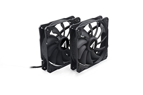 Abysm Atlántico 240 - Kit de Refrigeración Líquida 240 mm con Display de Temperatura y RPM, Color Negro