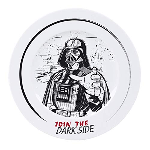 ABYstyle - Star Wars - Set de 4 Platos de Postre - Join the Dark Side