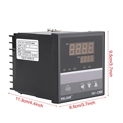 AC100V-240V Regulador de Temperatura Inteligente Digital PID Salida de Relé del Termómetro de Alta Precisión