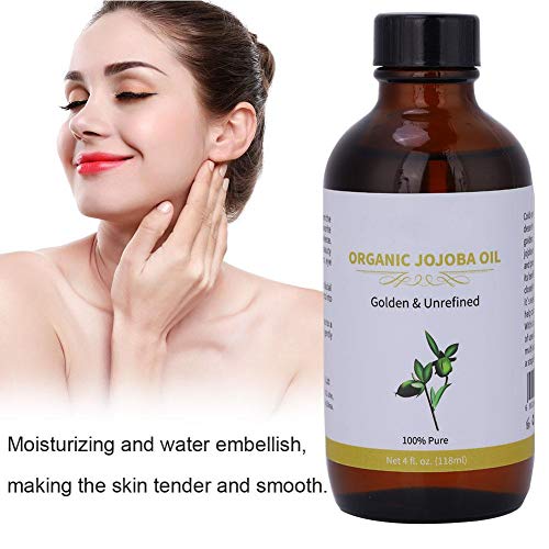 Aceite de jojoba orgánico, 30 ml 100% de agua humectante pura, reposición de poros, limpieza, cuidado de la piel, cuidado facial, aceite de esencia
