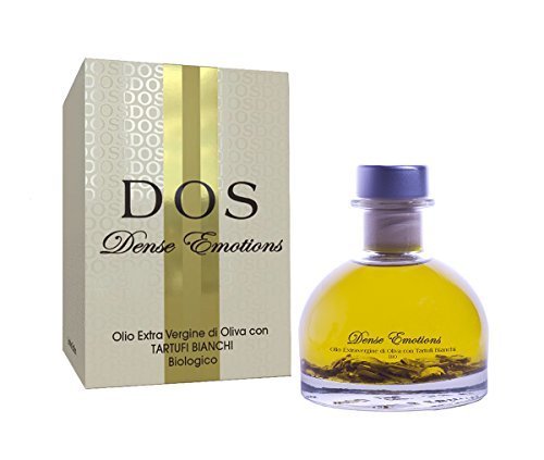Aceite de Oliva virgen extra ORGÁNICO con Trufas Blancas 100ml - DENSE EMOTIONS Idea regalo Gourmet