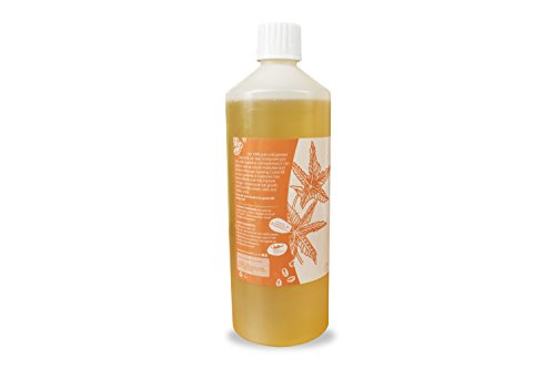 Aceite de ricino 100% puro, prensado en frío