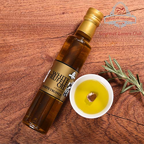 Aceite de trufa blanca | 250 ml. | InterGourmandise | Vegan, Vegetarian, Kosher & Gluten Free