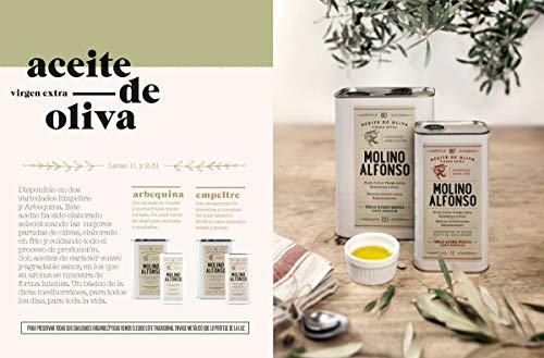 Aceite Virgen Extra Empeltre (lata 1 litro)- Molino Alfonso