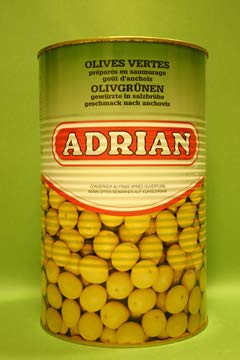 Aceitunas Manzanilla Sin Hueso Estilo Natural Bote 2,5 kg