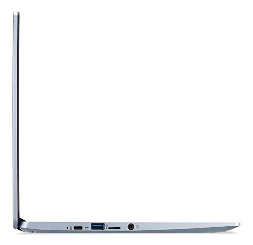 Acer Chromebook 314 - Ordenador Portátil 14" FullHD (Intel Celeron N4020, 4GB RAM, 64GB eMMc, Intel UHD Graphics, Chrome OS), Color Plata - Teclado Qwerty Español