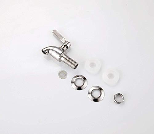 Acero Inoxidable 304 Grifo Dispensador de bebidas cerveza agua vino zumo café, repuesto espiga 16mm