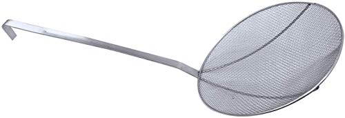 Acero inoxidable Araña Colador Skimmer Cucharón para freír Cocinar Uso de utensilios de cocina Hogar / Restaurante Colador de cocina de metal profesional Colador de alambre Skimmer con mango