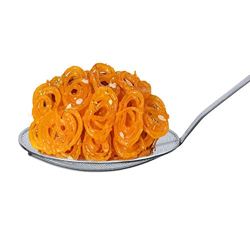 Acero inoxidable Araña Colador Skimmer Cucharón para freír Cocinar Uso de utensilios de cocina Hogar / Restaurante Colador de cocina de metal profesional Colador de alambre Skimmer con mango