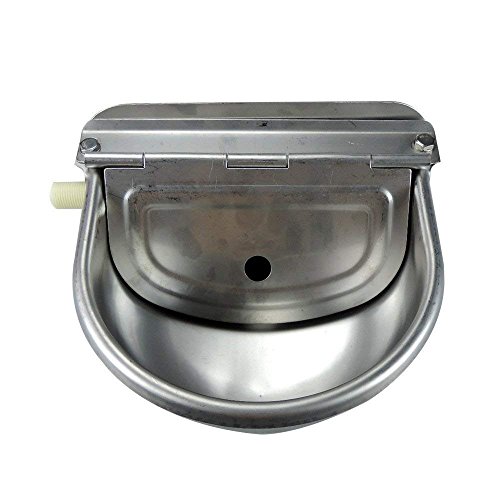 Acero Inoxidable Cuenco Waterer Automático Caballo Ganado Cabra de Cerdo Perro de Cerdo Válvula de Flotación de Agua A Través de Suministros de la Granja