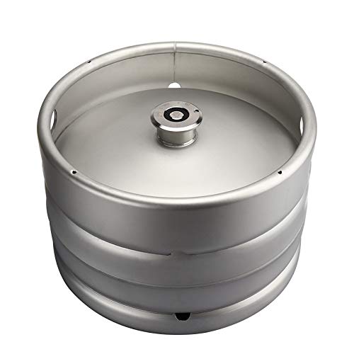 Acero inoxidable Euro barril 20L contenedores barril de cerveza para la venta de alimentos Calidad del material de 20 litros Barril del barrilete y 24cm A Tipo barril Lanza