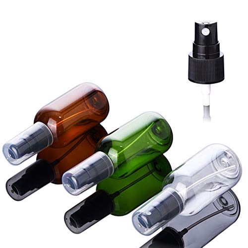 AchidistviQ Recambio vacío para Perfume y atomizador de cosméticos, 50 a 80 ml, de la Marca, plástico, Transparente, 50 ml