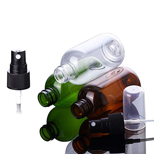 AchidistviQ Recambio vacío para Perfume y atomizador de cosméticos, 50 a 80 ml, de la Marca, plástico, Transparente, 50 ml