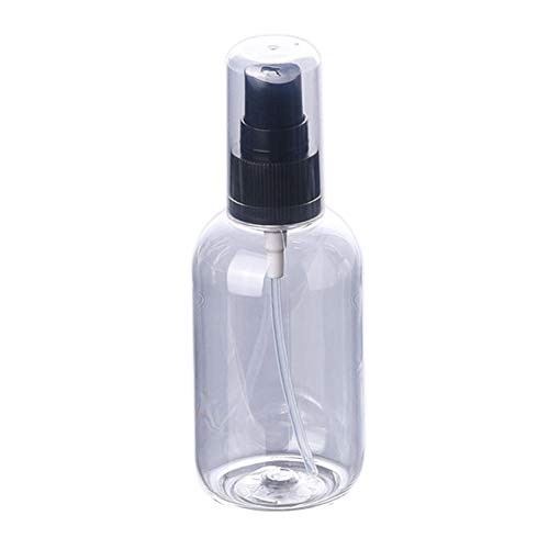 AchidistviQ Recambio vacío para Perfume y atomizador de cosméticos, 50 a 80 ml, de la Marca, plástico, Transparente, 50 ml