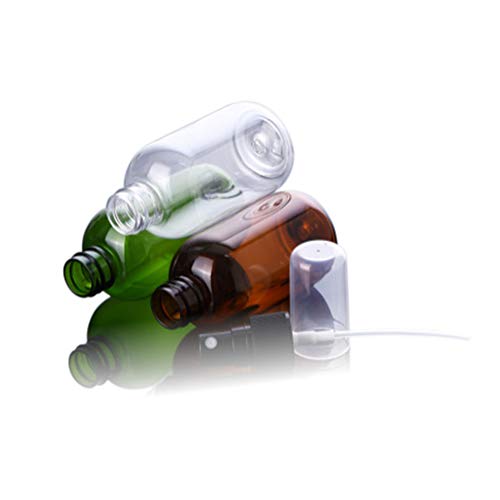 AchidistviQ Recambio vacío para Perfume y atomizador de cosméticos, 50 a 80 ml, de la Marca, plástico, Transparente, 50 ml