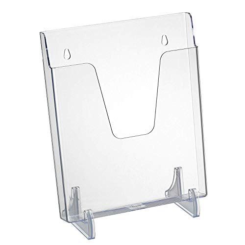 Acrimet Expositor para Folletos Vertical Transparente (Color Cristal)